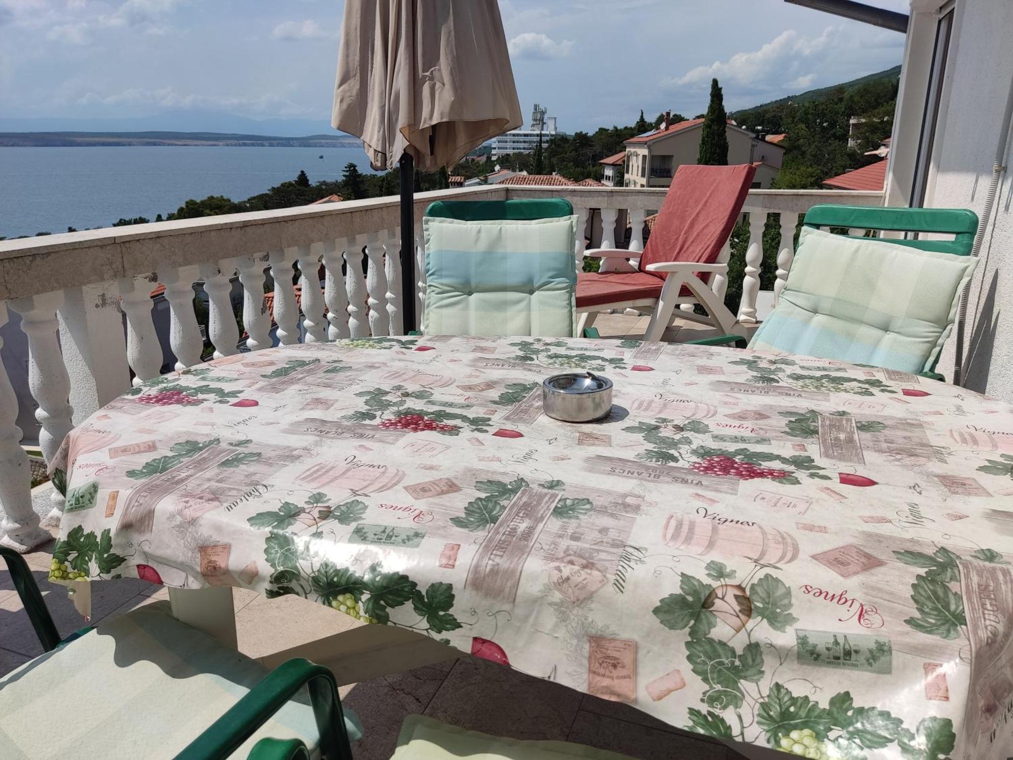 Panorama View Close Sandy Beach 100M To Talasoterapija, Crikvenica Buitenkant foto
